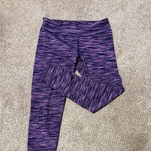 GAP Women’s Purple Patterned Leggings